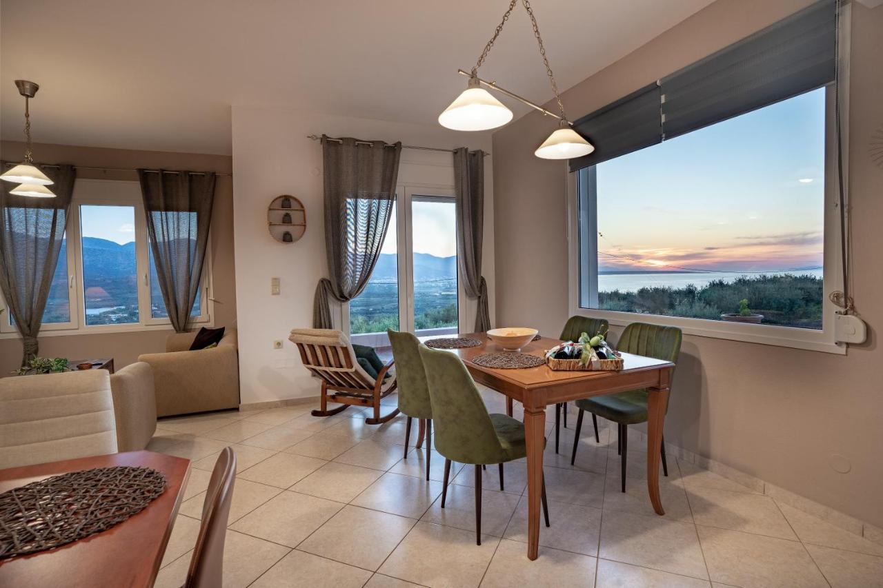 Villa Aktis With Freshwater Pool And Sea View 锡西 外观 照片