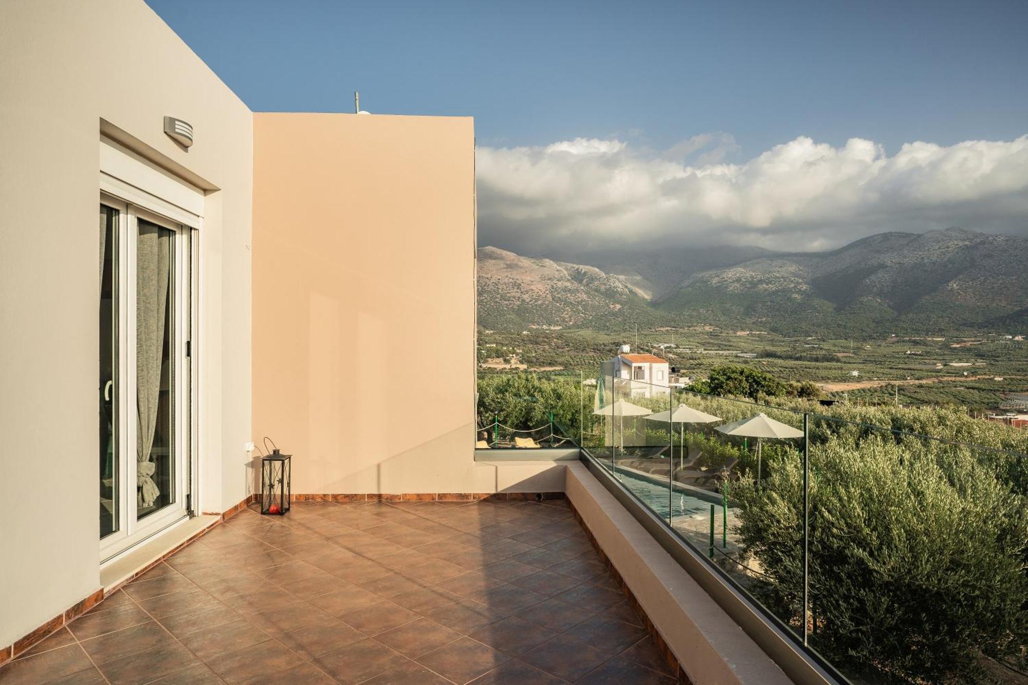 Villa Aktis With Freshwater Pool And Sea View 锡西 外观 照片