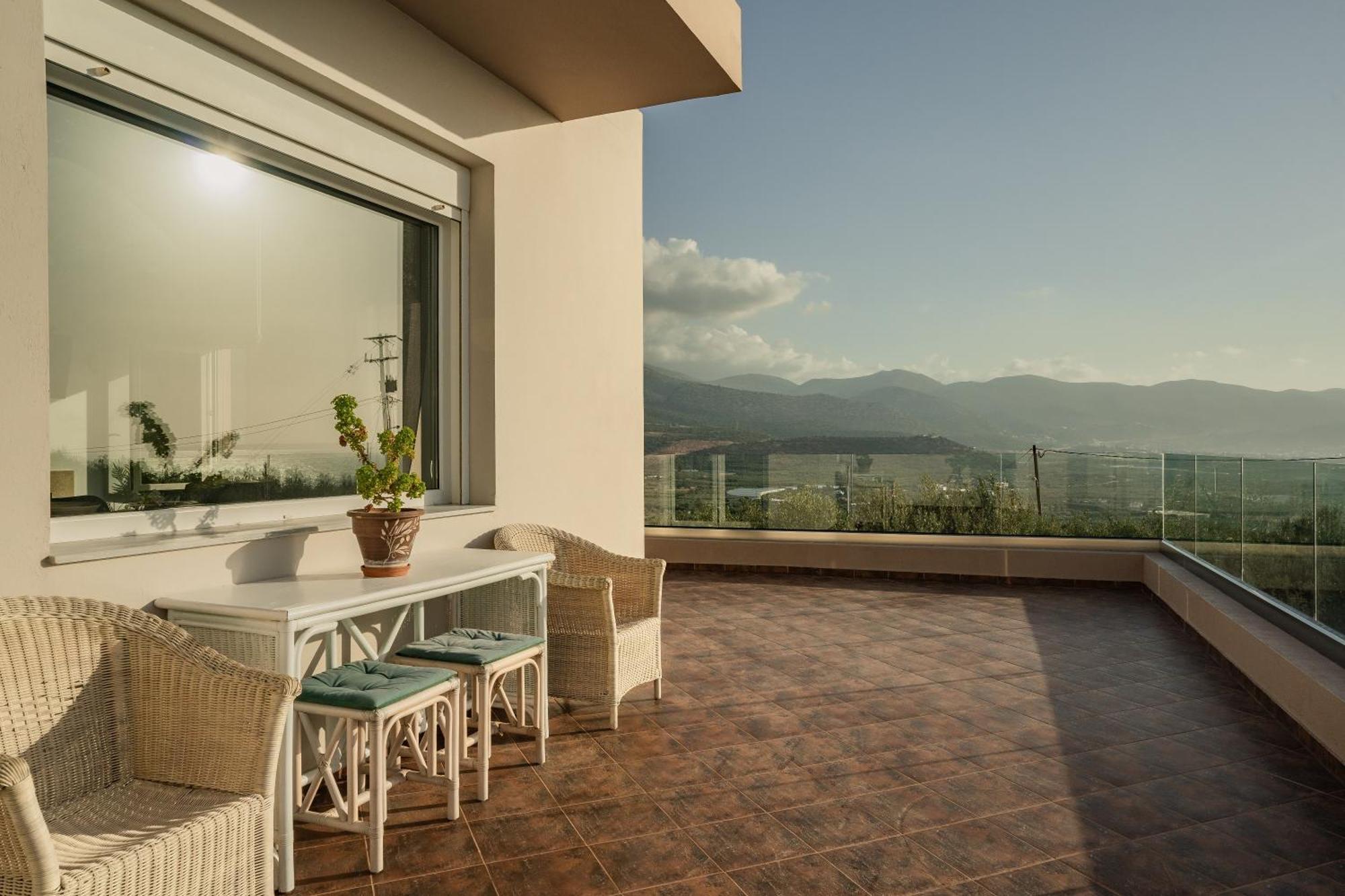 Villa Aktis With Freshwater Pool And Sea View 锡西 外观 照片